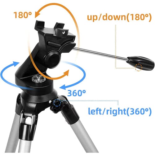 Telescope for Beginner 114mm Aperture 500mm AZ Mount Astronomical Reflector Clearance Official