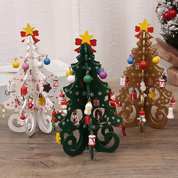 DIY Stereo Wooden Christmas Tree - Christmas Decoration Ornaments Latest Collections Online