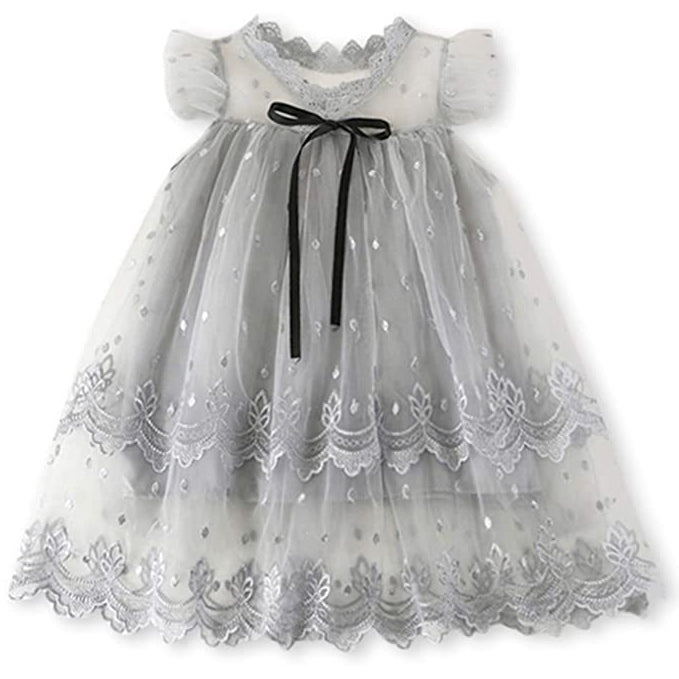 Girl's Wedding Lace Tulle Vintage Dress Buy Cheap Footlocker Pictures