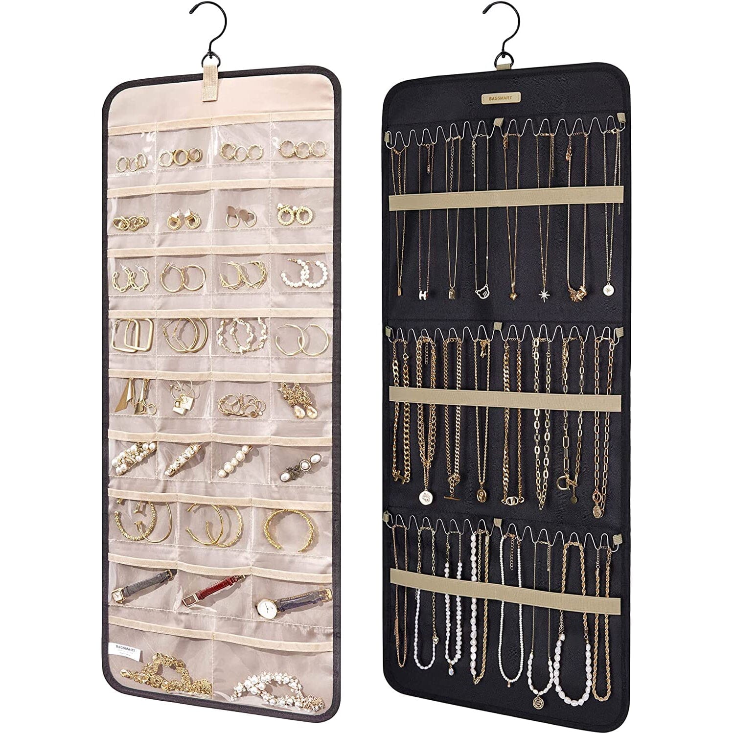 Hanging Jewelry Organizer Storage Roll Shop For Sale