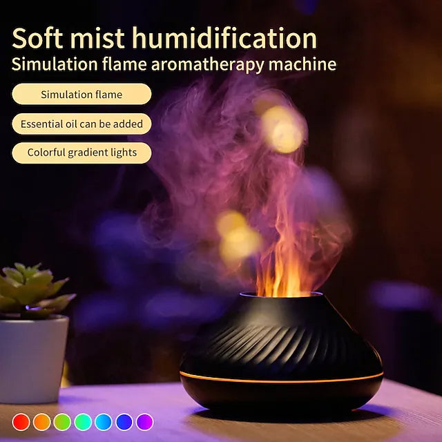 Colorful Flame Aromatherapy Machine Sale Best Sale