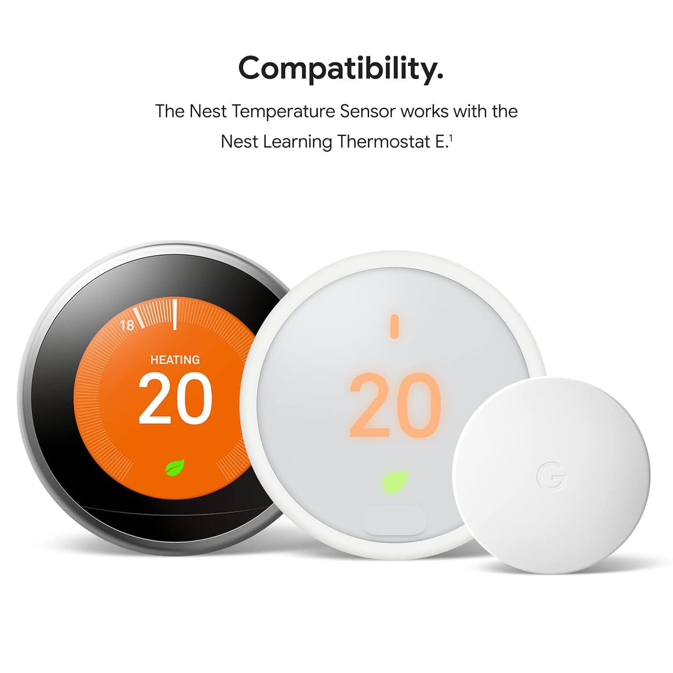 Google Nest Temperature Sensor (Refurbished) Clearance Store For Sale