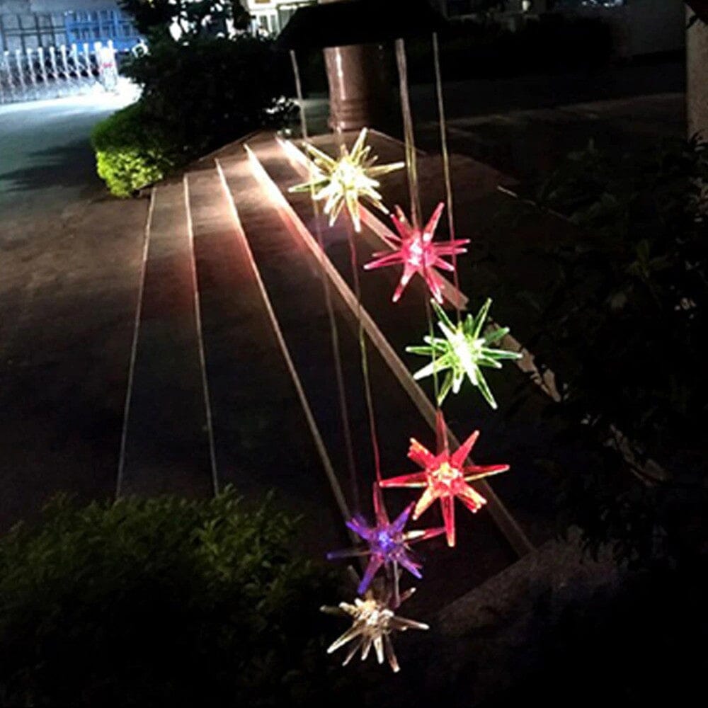 LED Color-Changing Solar Explosion Star Wind Chime Cheap Sale Looking For