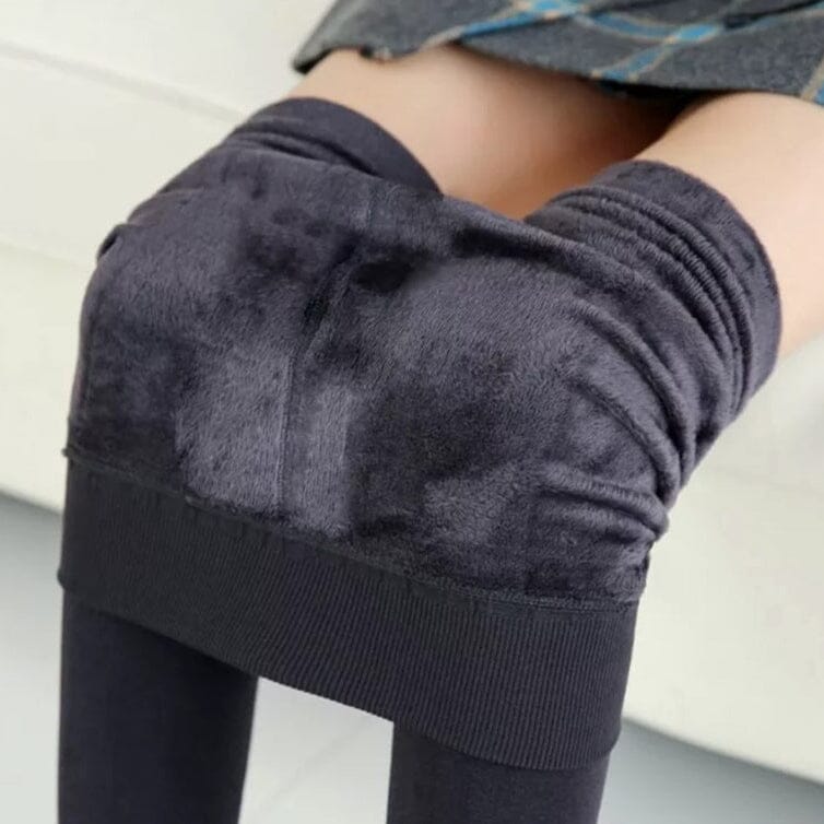 Women's Extra 220g Fleece Leggings High Waist Stretchy Warm Leggings (One Size) Buy Cheap Get Authentic