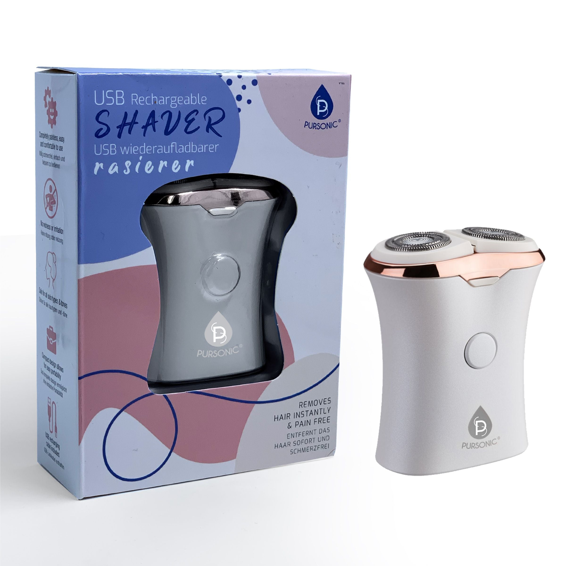 Pursonic Ladies' USB Rechargeable Shaver Sale Release Dates