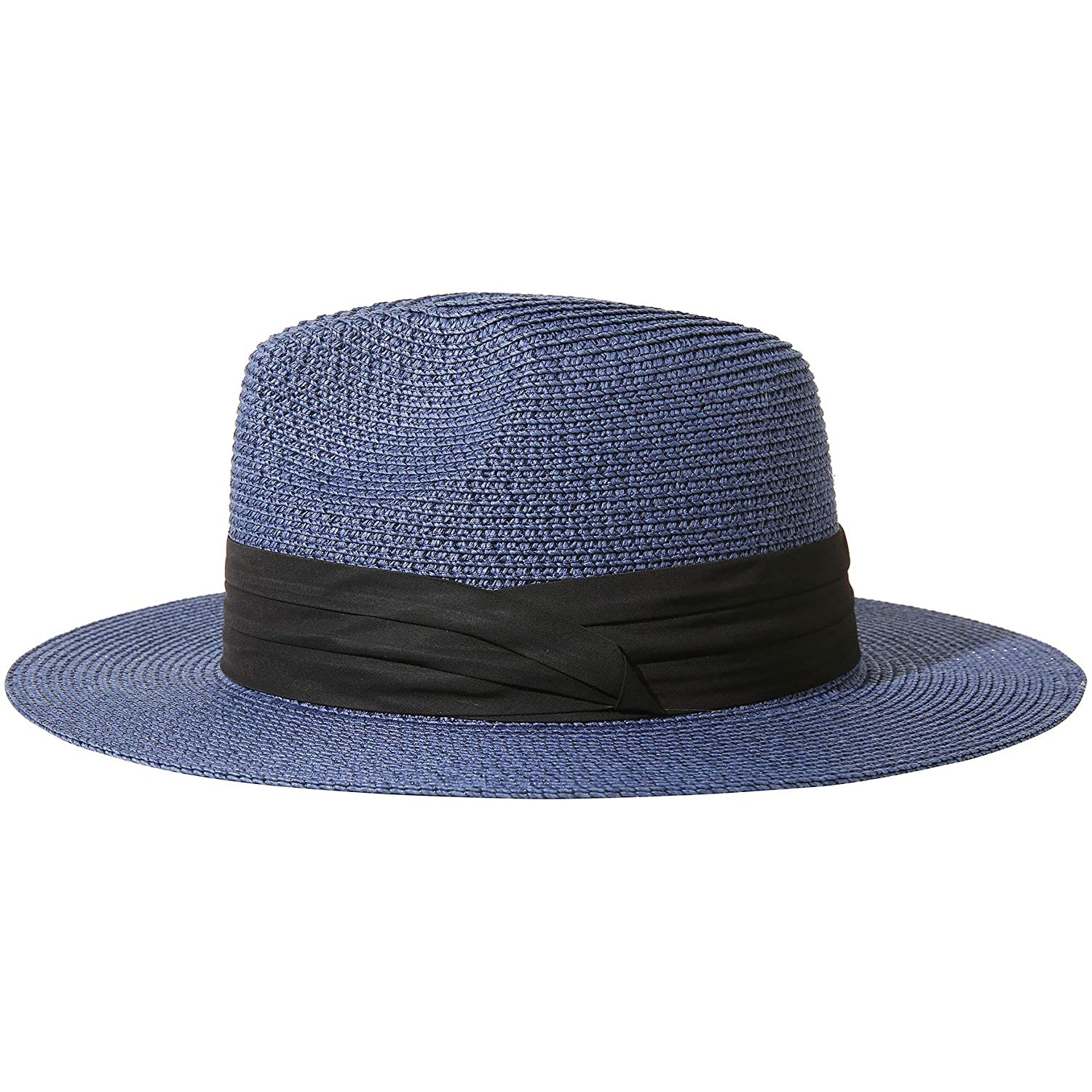 Women Wide Brim Straw Panama Roll up Hat With Mastercard Cheap Pice