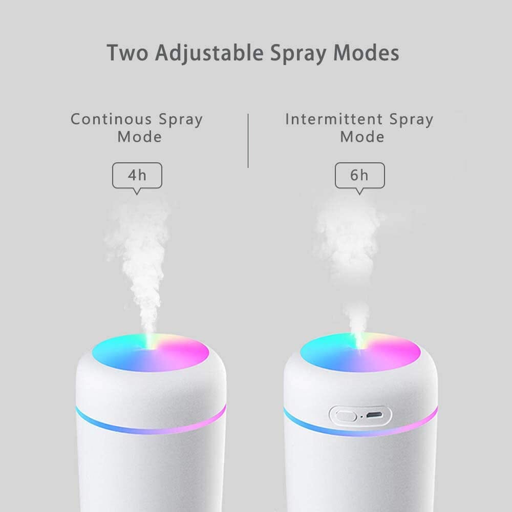 300ml Mini Portable Humidifier Ultra Quiet Aromatherapy Essential Oil Finishline Cheap Online