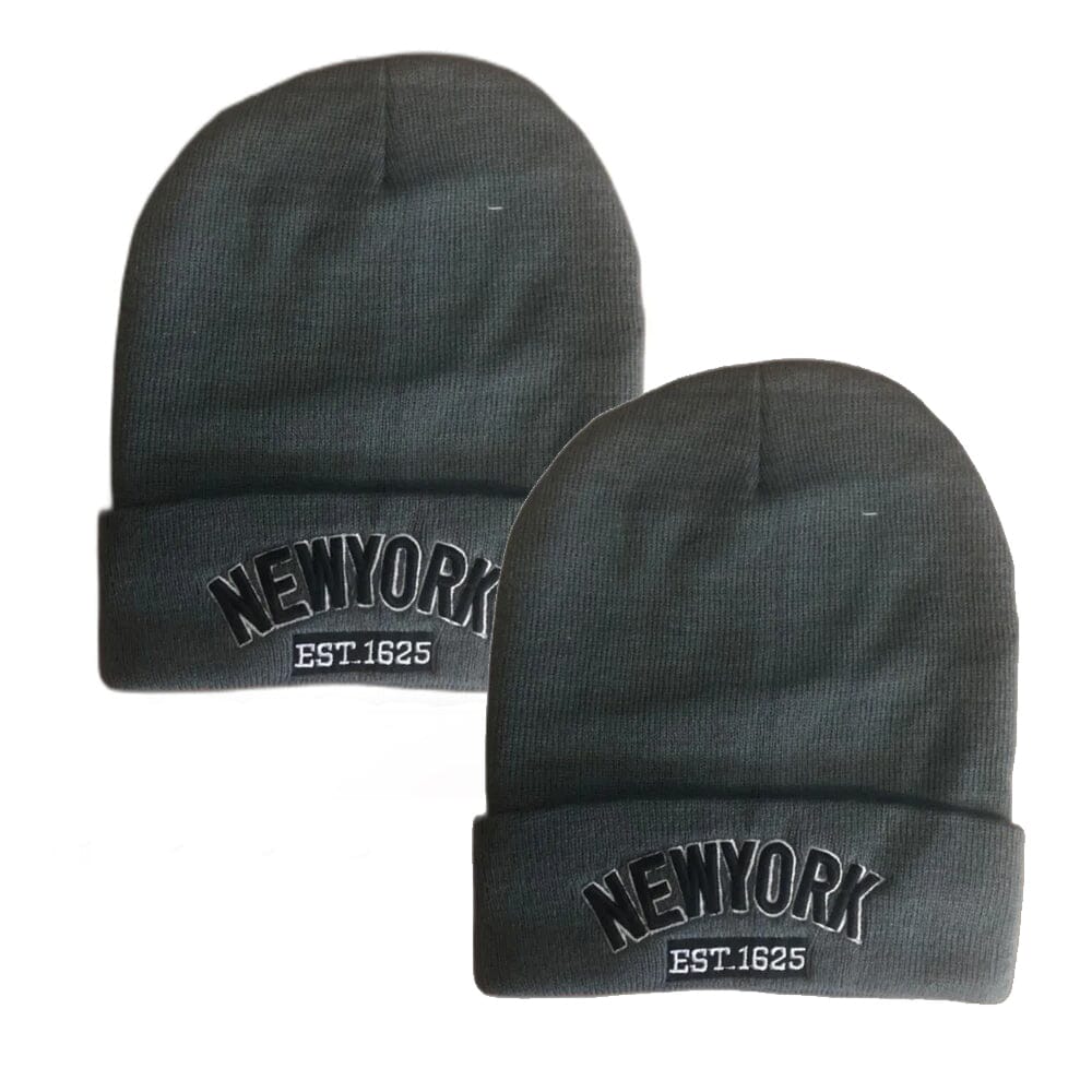 Classic NY Winter Hat Beanies with Thick Fur Where To Buy Cheap Real