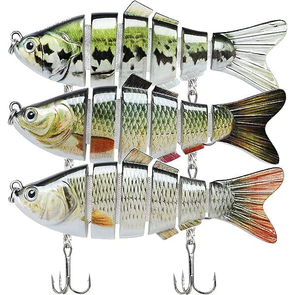 3-Pack: Fishing Lures for Bass Trout Cheap Shop