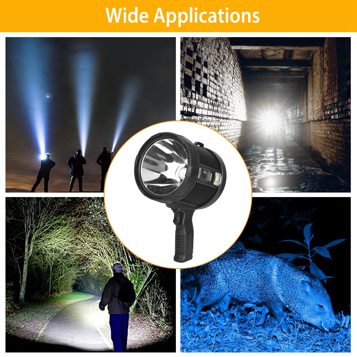 3000LM Rechargeable LED Flashlight Classic Cheap Pice