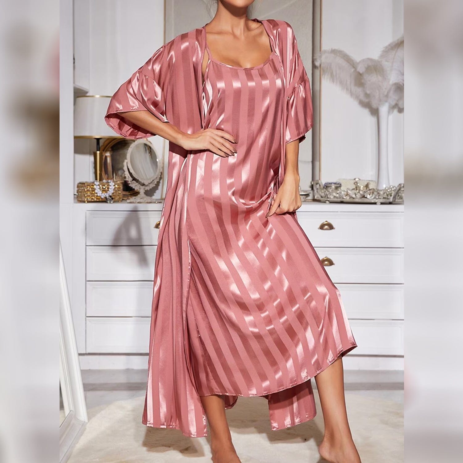 Women's Pajamas Bathrobe Robes Nightgown Cheap Sale Free Shipping