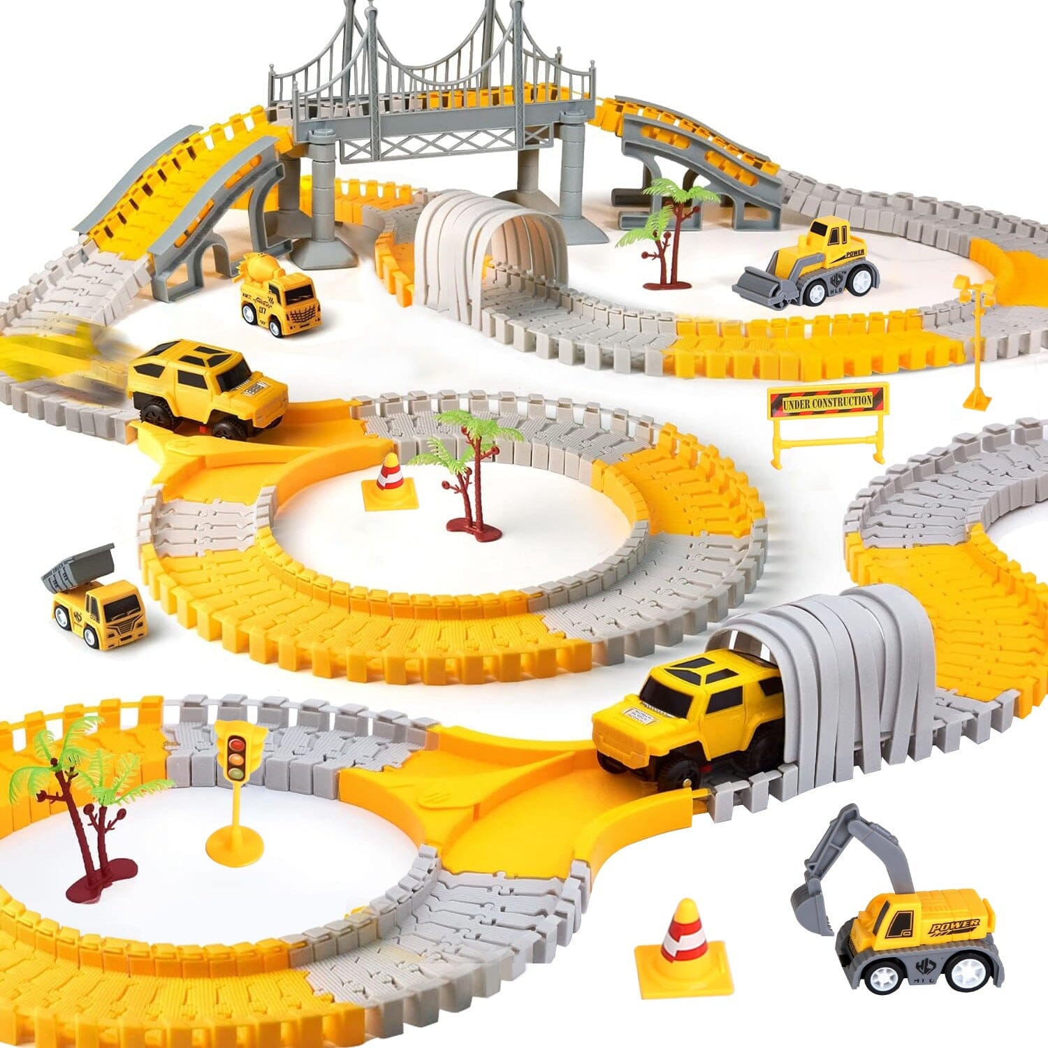 340-Piece: Construction Race Track Toy Set Discount Pices