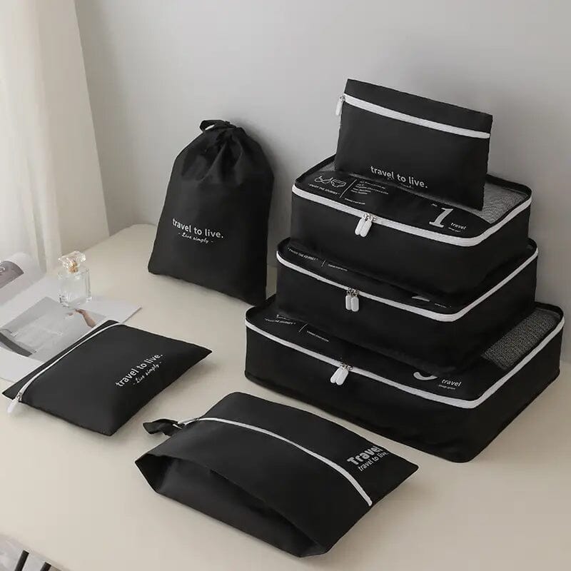 7-Piece: Travel Packaging Cube Bags Buy Cheap 100% Original