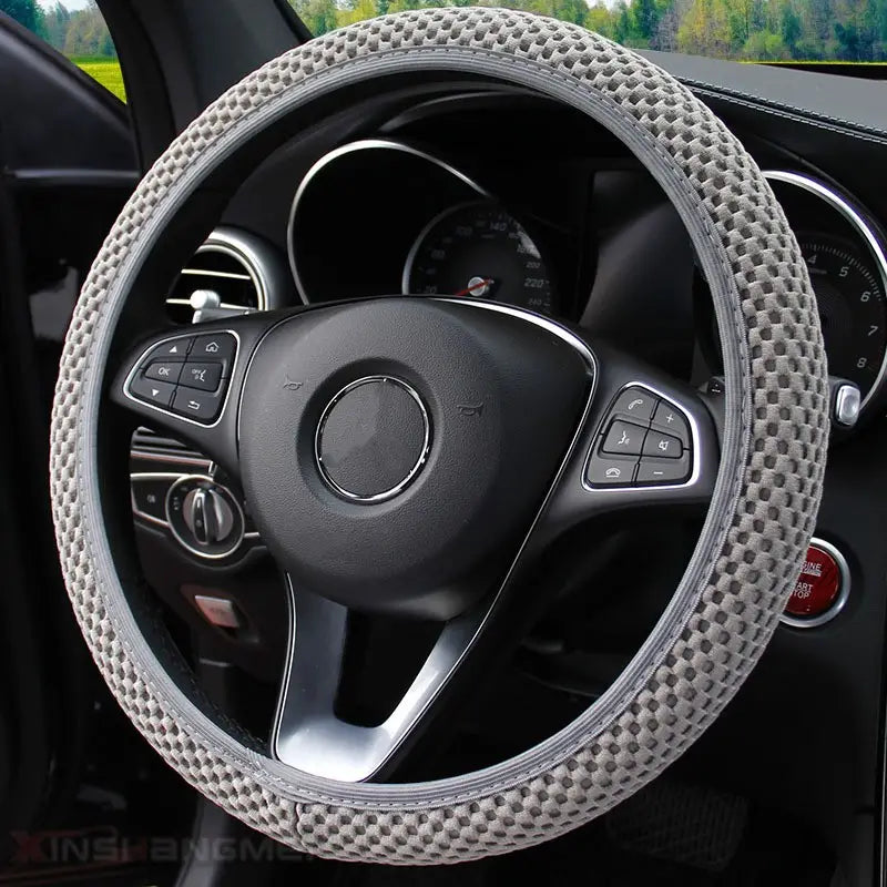 Carbon Fiber Sports Steering Wheel Cover Cheap Sale Manchester Great Sale