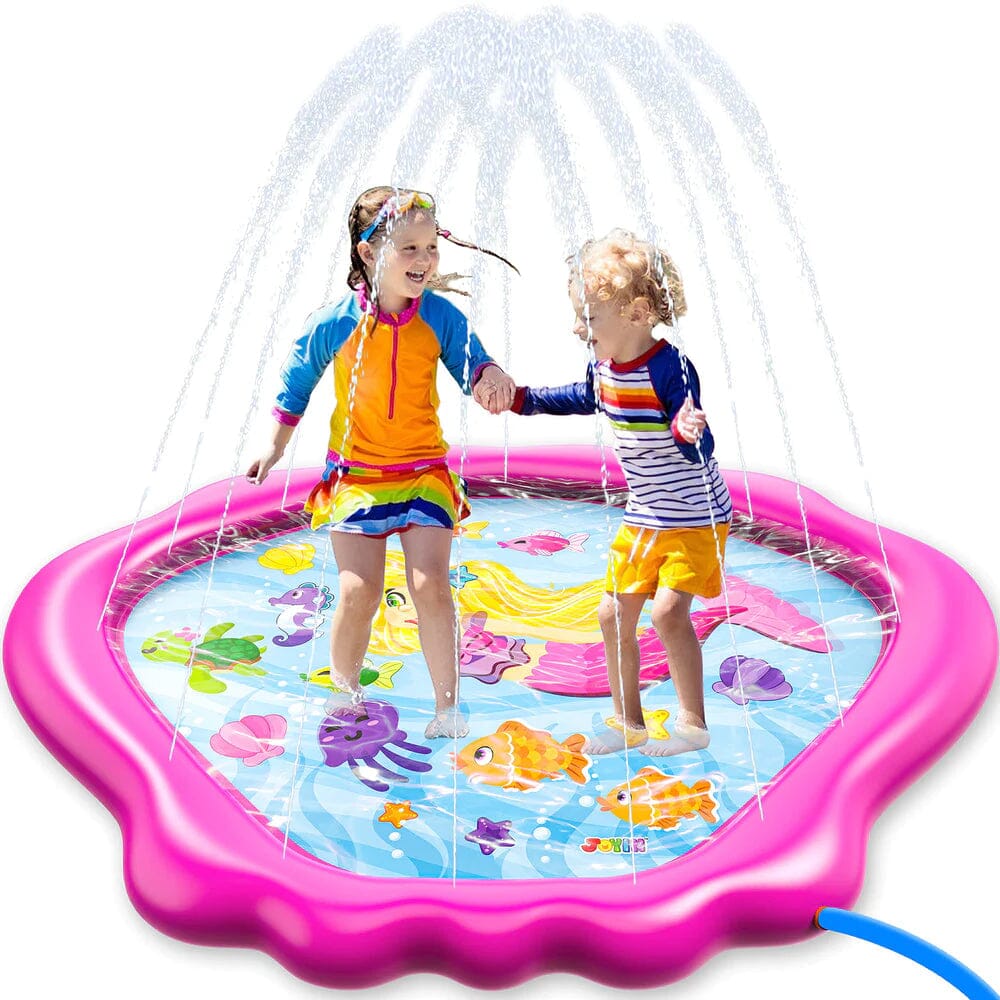 JOYIN Mermaid Kids Sprinkler Mat Cheap Visit