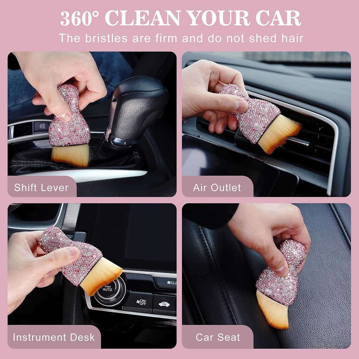 Soft Bristle Car Interior Cleaning Brush Perfect Cheap Online