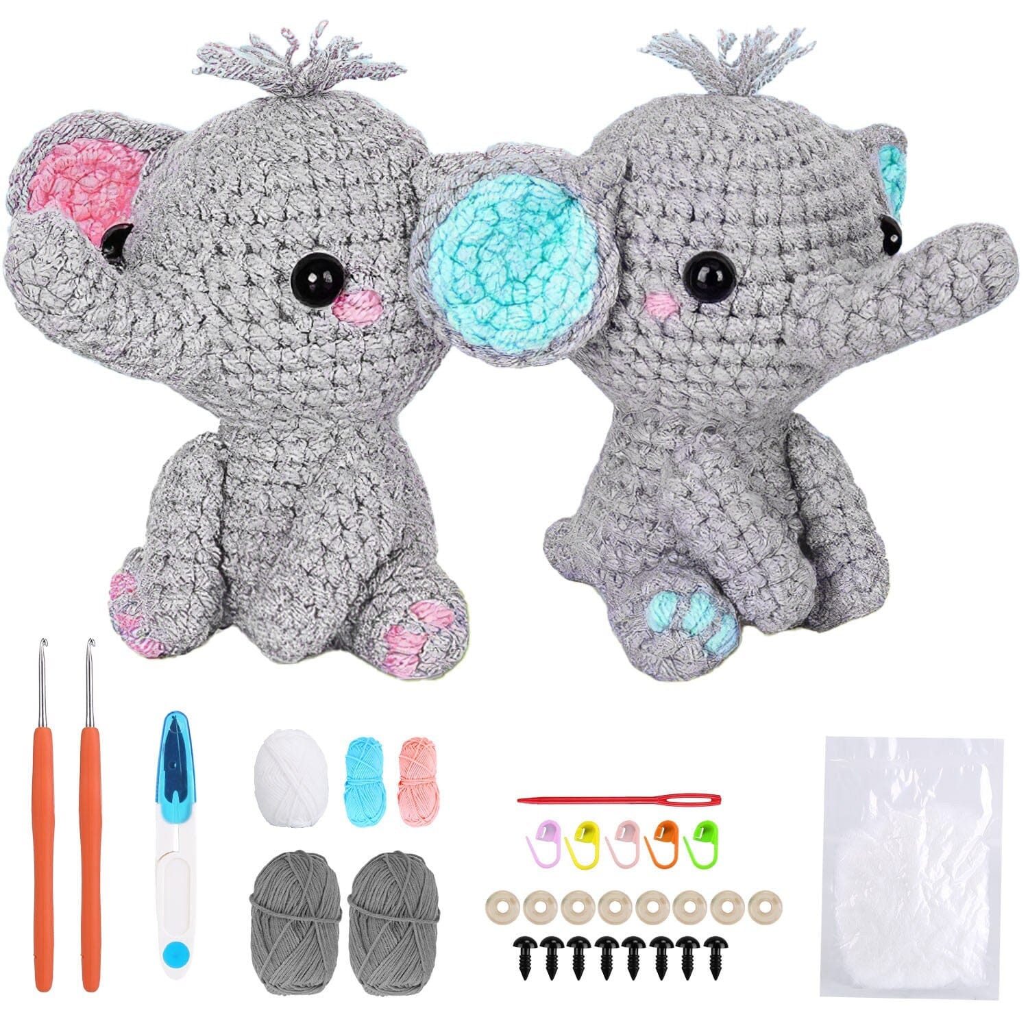 Crochet Kit for Beginners DIY Knitting Supplies Sale New Styles