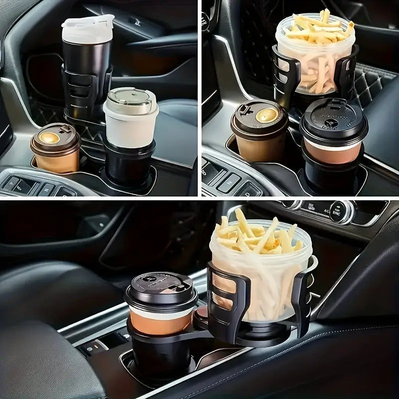 Car Adapter Adjustable Multifunctional Dual Cup Holder With Phone Holder Aromatherapy Organizer Official Site For Sale