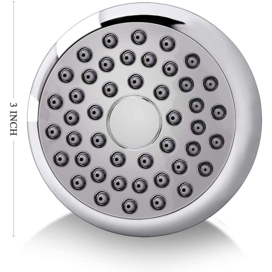 High Pressure Shower Head 3 Anti-clog Anti-leak Fixed with Adjustable Swivel Brass Ball Joint Cheap