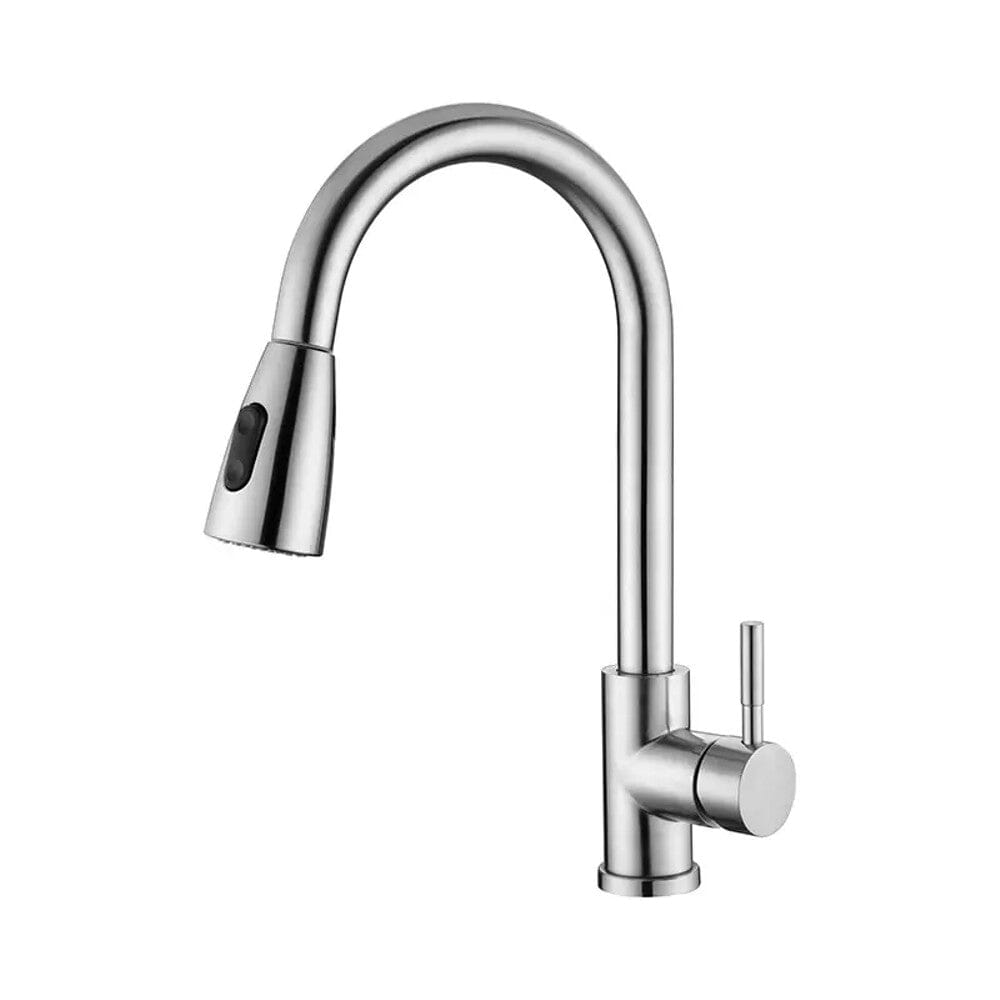 Kitchen Faucet Stainless Steel with Pull Down Sprayer Brushed Nickel Clearance Wiki