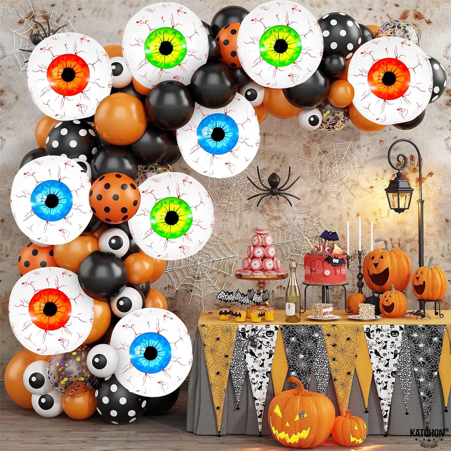 12-Pack: 22 Inch Halloween Eyeball Balloons Best Sale Cheap Pice