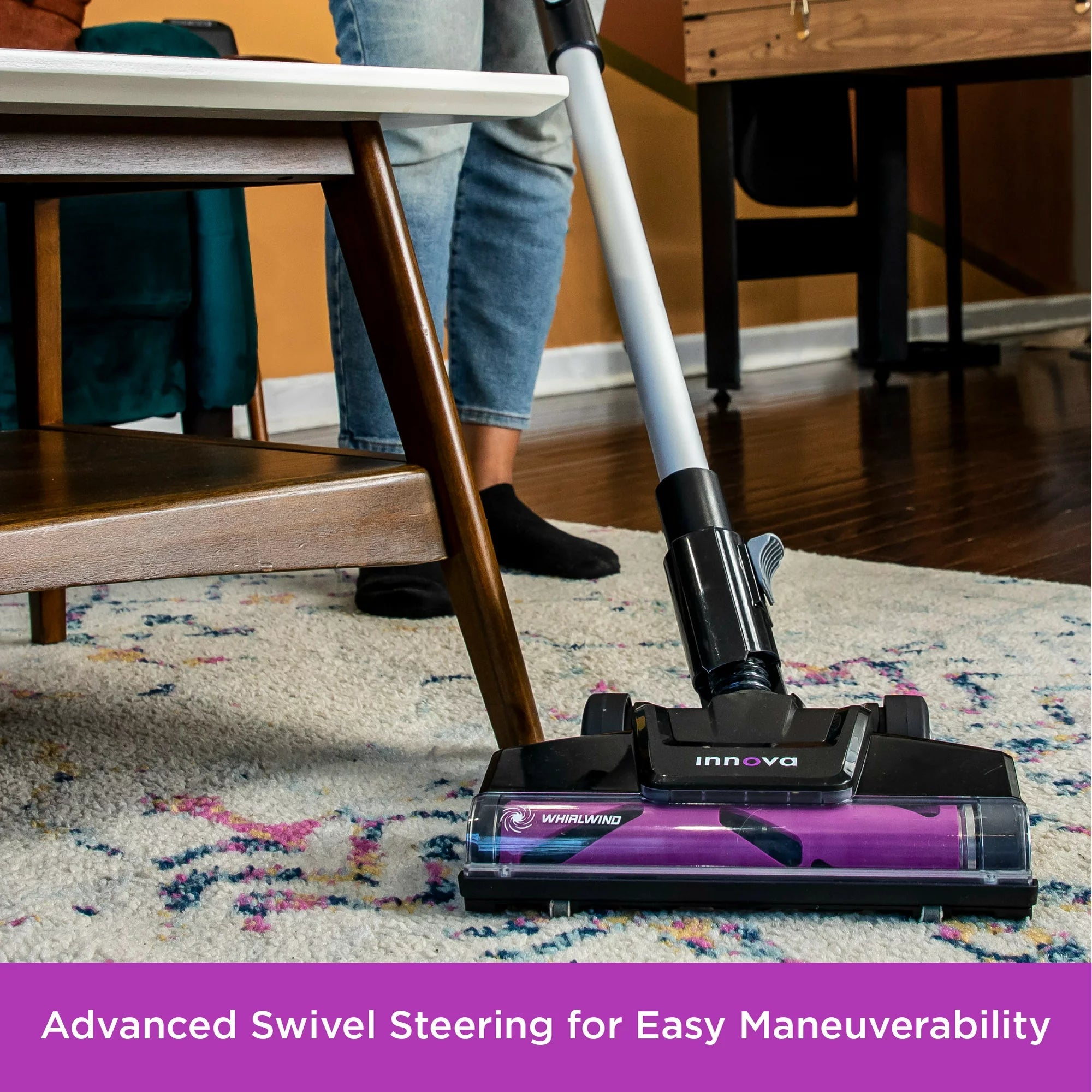 Innova by Eureka Cordless Stick Multi-Surface Vacuum with Whirlwind Anti-Tangle Brushroll, NEC700 Clearance Official