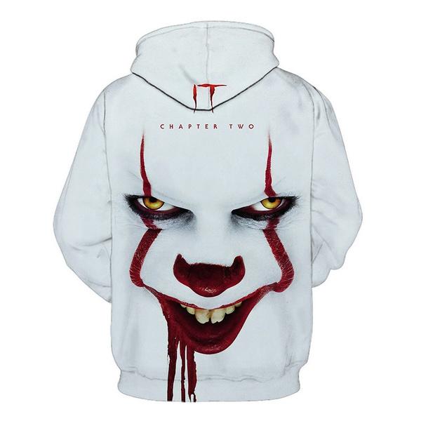 3D Printed The Dancing Clown Hooded Sweatshirt Free Shipping Fashion Style