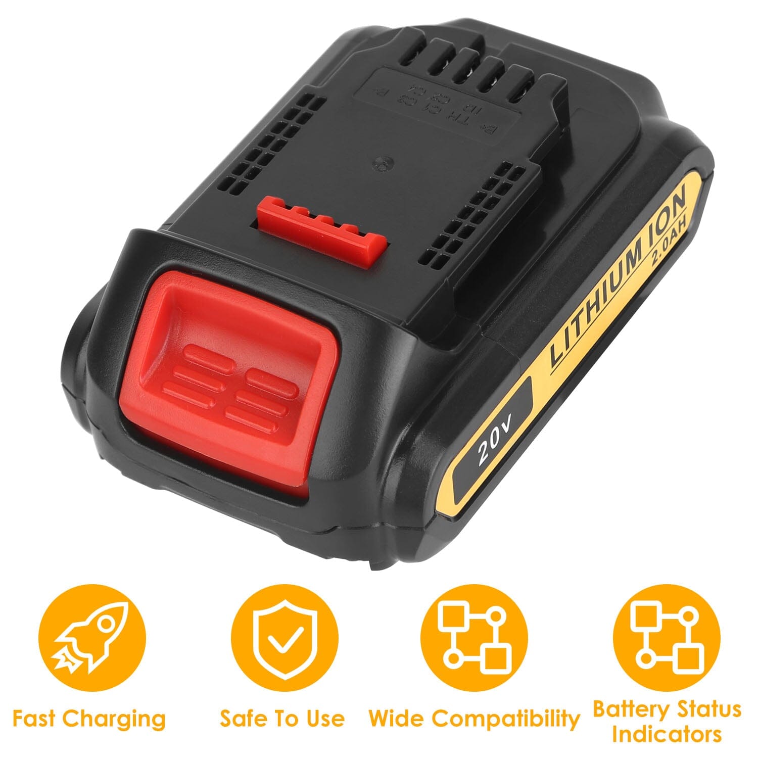 20V Replacement Battery Fit for Dewalt DCB Online Online Outlet Sale