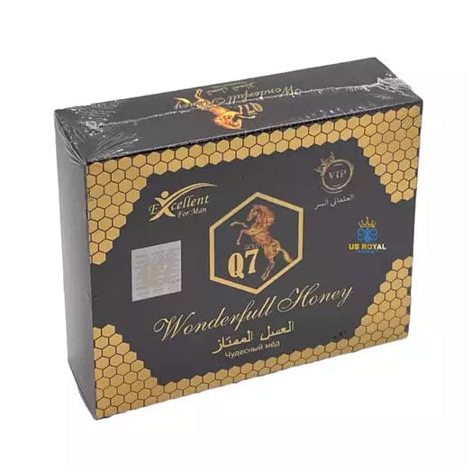 Wonderful Honey for Men 12 x 15 Gram Sachets Horse - Black Enjoy For Sale