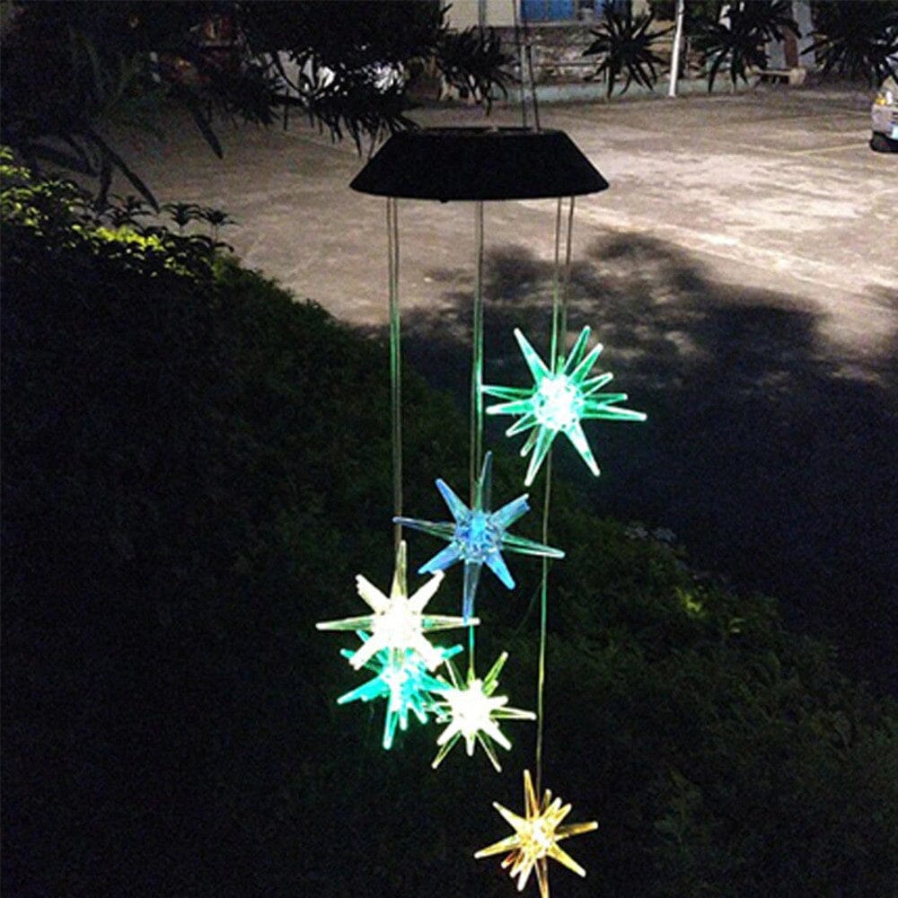 LED Color-Changing Solar Explosion Star Wind Chime Cheap Sale Looking For