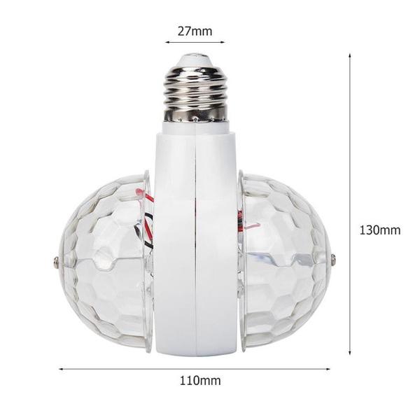 LED 6W Rotating Bulb Light From China