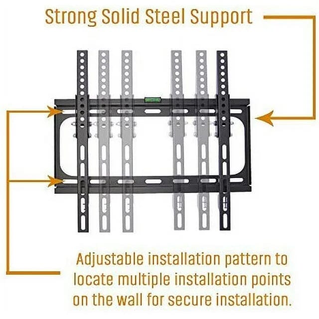 Koramzi Tilt TV Wall Mount Bracket for 26-55 TV with 6 Ft. HDMI Cable Clearance For Cheap