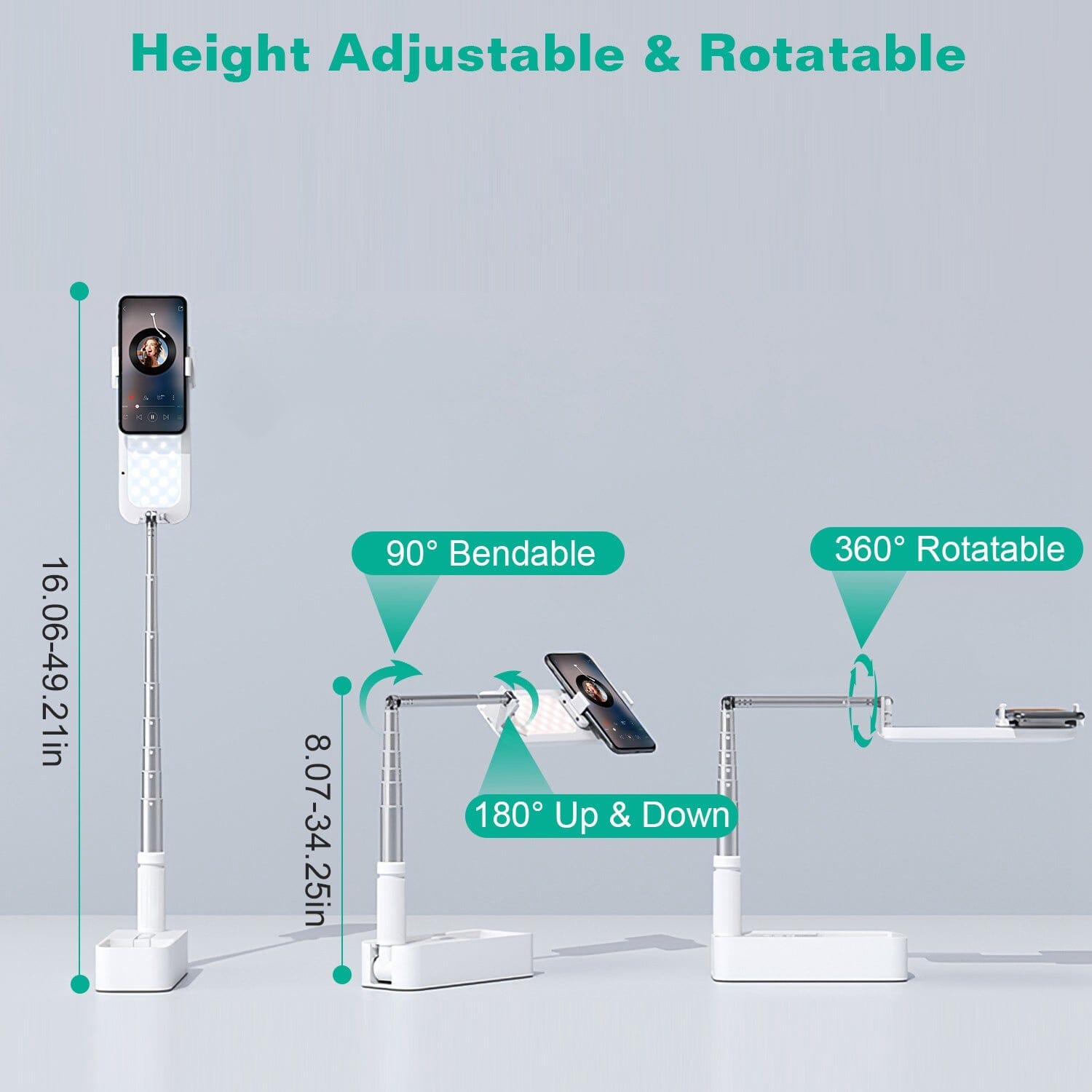 360° Rotatable Extendable Selfie Stand Phone Holder Cheap Sale For Cheap