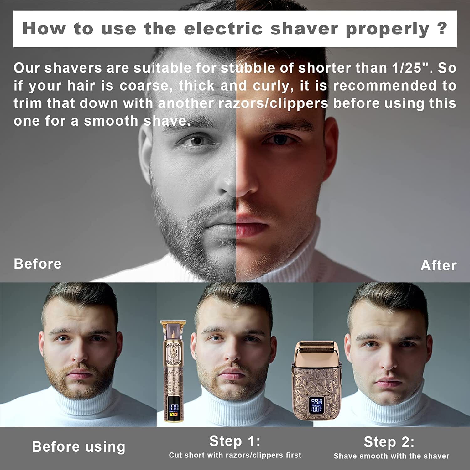 Electric Razor for Men Clearance Buy