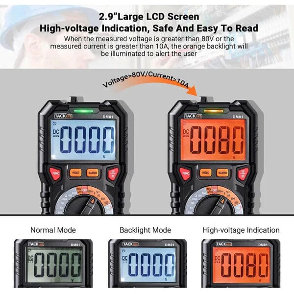 Digital Multimeter TRMS 6000 Counts Cheap Sale Amazon