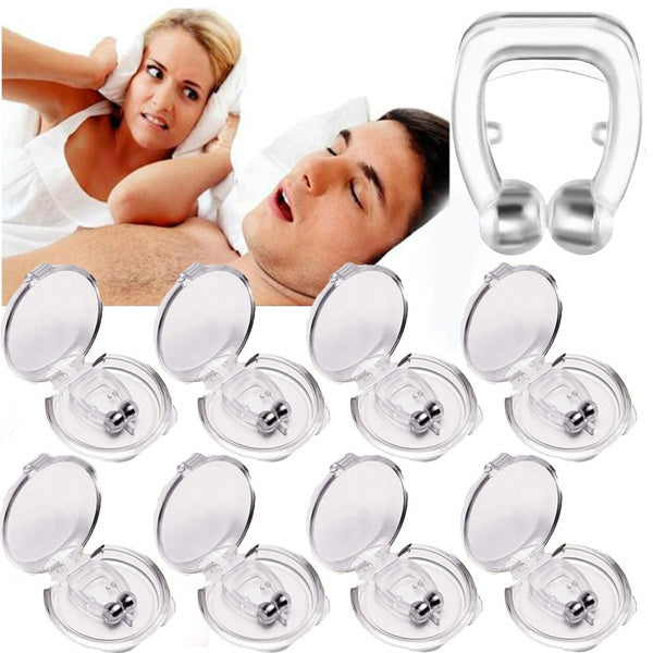 16-Pack: Silicone Magnetic Nose Clip Portable Mini Anti Snoring Cheap Sale 2025 Unisex