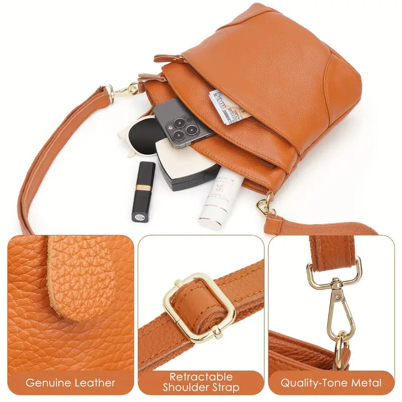 Premium Genuine Cowhide Leather Crossbody Bag Cheap Wiki