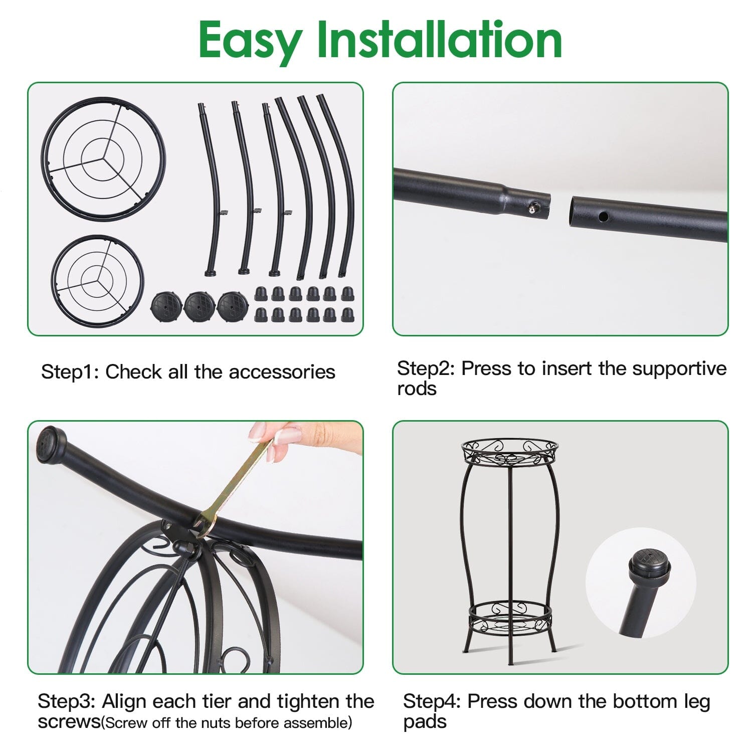 2-Tier Tall Plant Stand Rack Holder Genuine Cheap Pice