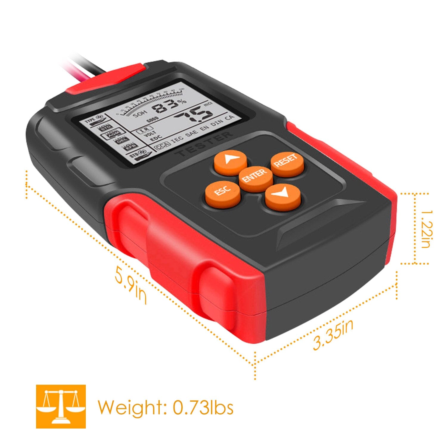 12V 24V Car Battery Tester Marketable Cheap Pice