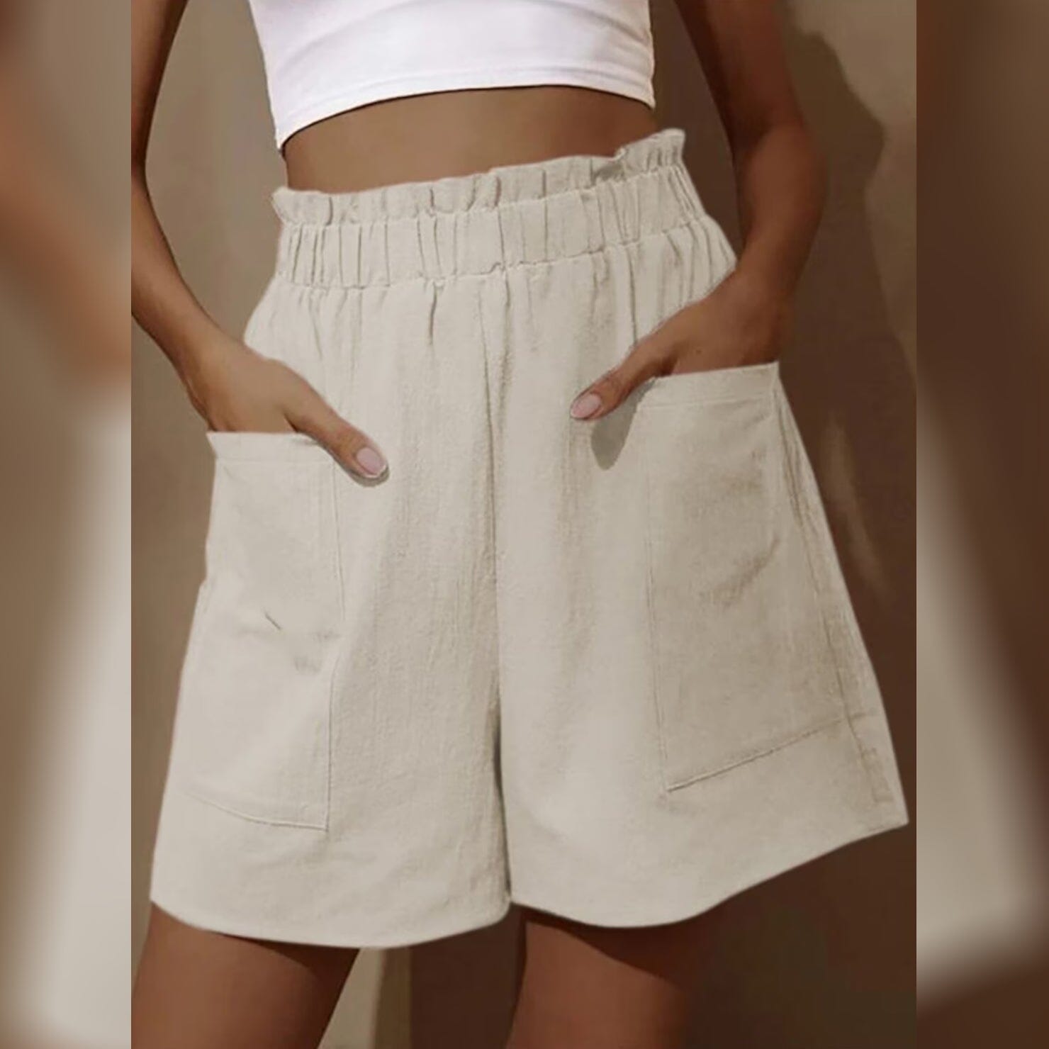 Women's Basic Essential Casual/Sporty Wide Leg Bermuda Shorts Recommend Cheap Online