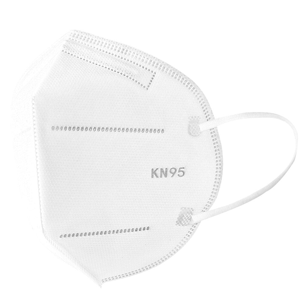 KN95 Foldable Protective Face Mask - White 2025 Online