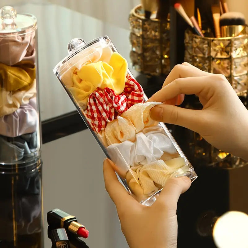 2-Pack: Acrylic Scrunchie Holder Organizer Brand New Unisex Sale Online