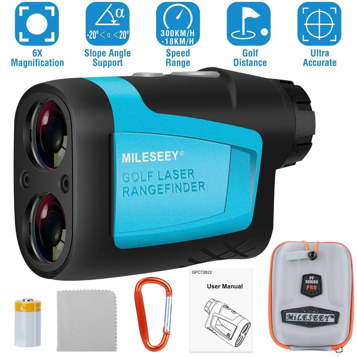 Mileseey Professional Precision Laser Golf Rangefinder Outlet Footlocker Finishline