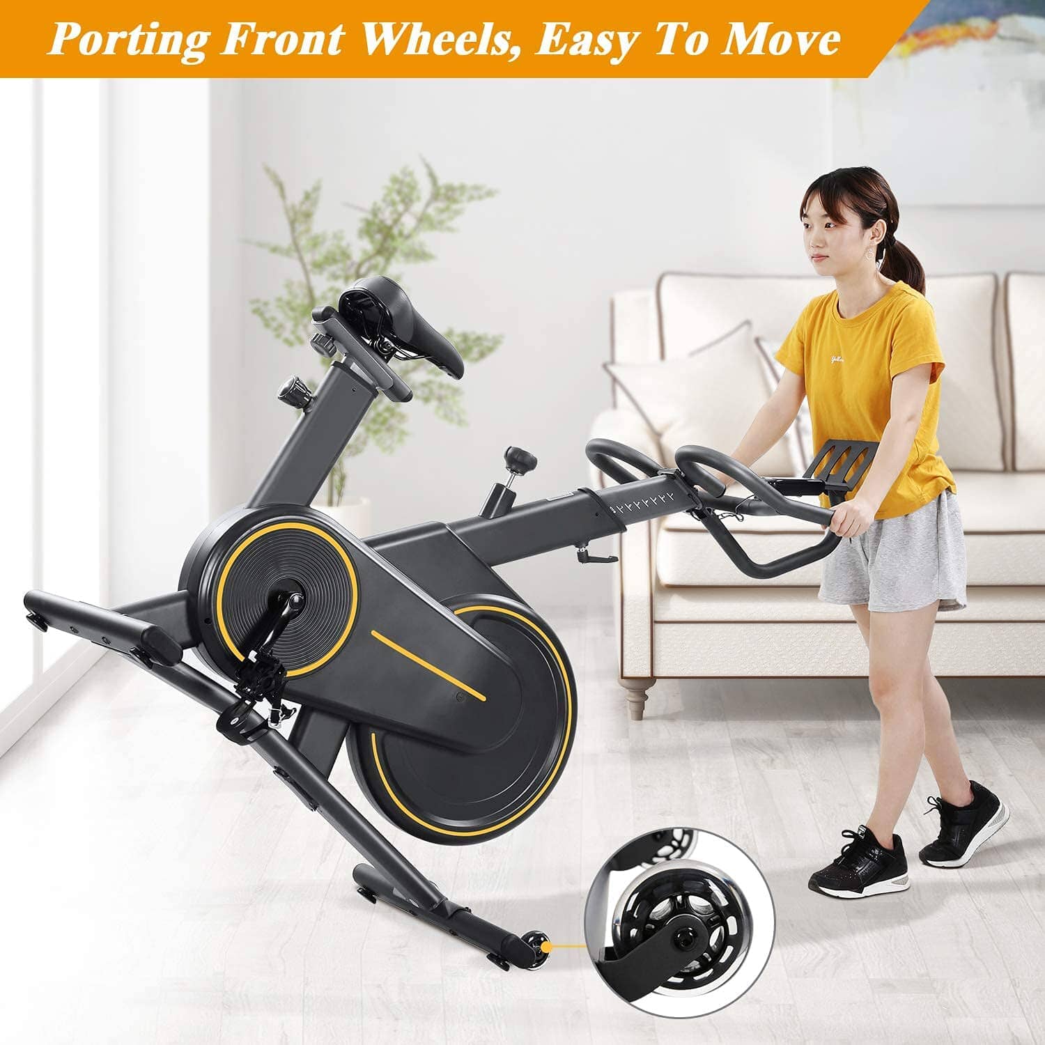 MaxKare Stationary Upright Exercise Bike Discount Best Sale