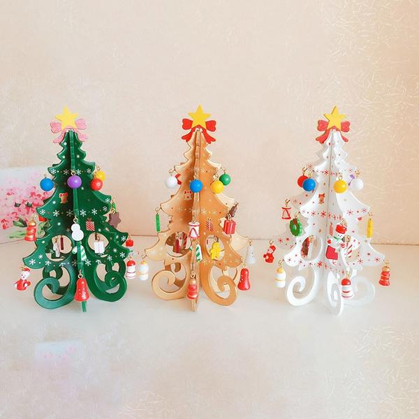 DIY Stereo Wooden Christmas Tree - Christmas Decoration Ornaments Latest Collections Online