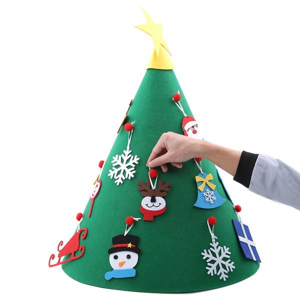 DIY 3D Felt Christmas Tree Upgraded Toddler Christmas Tree Outlet Amazon