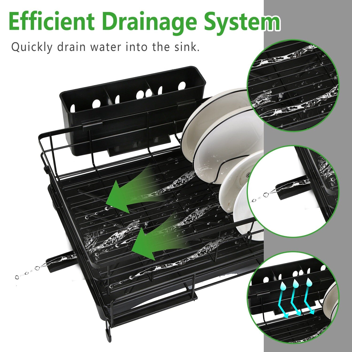 Retractable Dish Drying Rack Free Shipping Factory Outlet