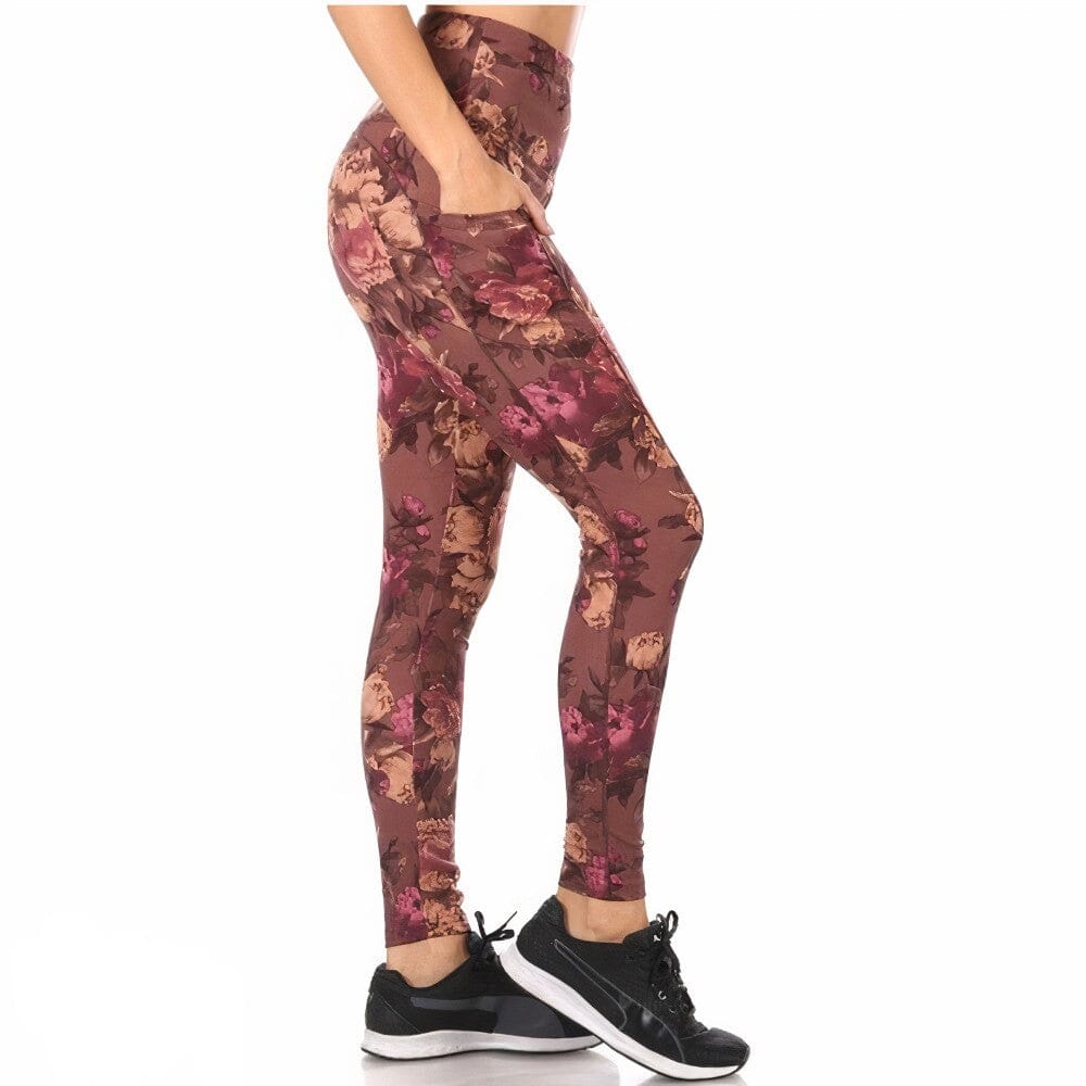 3 Pack: Women's Tummy Control Active Leggings with Side Pockets Sale Lowest Pice