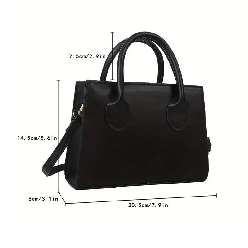 Chic Black Mini Tote Bag Cheap Sale