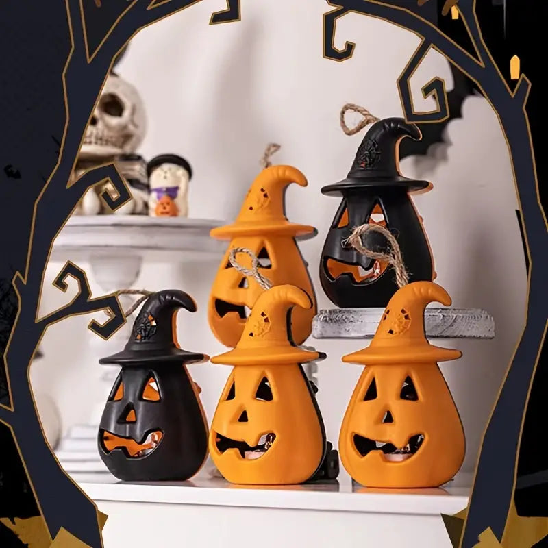 2-Pack: LED Lamp Halloween Pumpkin Light Discounts Cheap Pice